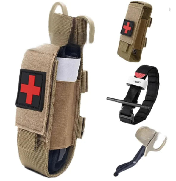 Tactical Tourniquet Set for Emergency Care